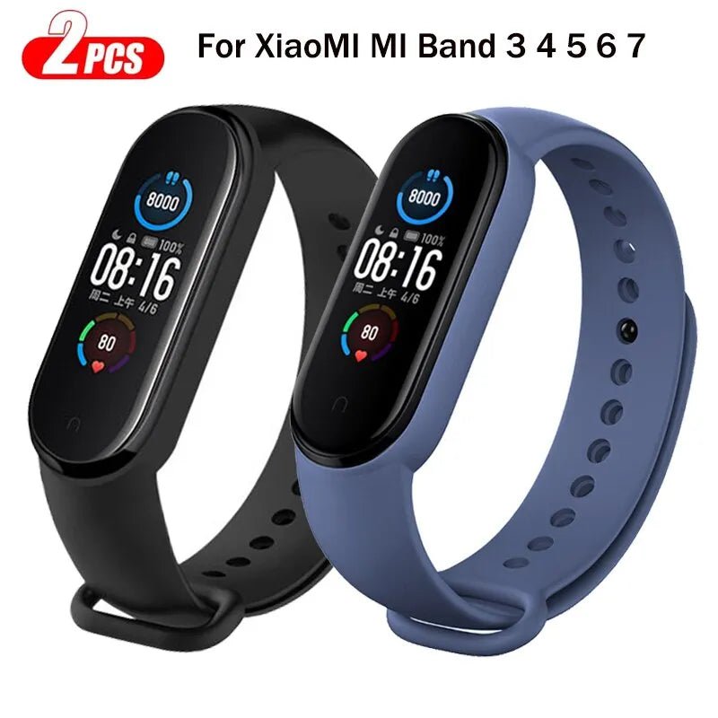 2 قطعة حزام الساعات ل Mi الفرقة 7 6 5 4 3 سوار Xiaomi Mi الفرقة حزام سيليكون الرياضة استبدال معصمه Smartwatch اكسسوارات - منصة بي مارت للتسوق الإلكتروني2 قطعة حزام الساعات ل Mi الفرقة 7 6 5 4 3 سوار Xiaomi Mi الفرقة حزام سيليكون الرياضة استبدال معصمه Smartwatch اكسسوارات