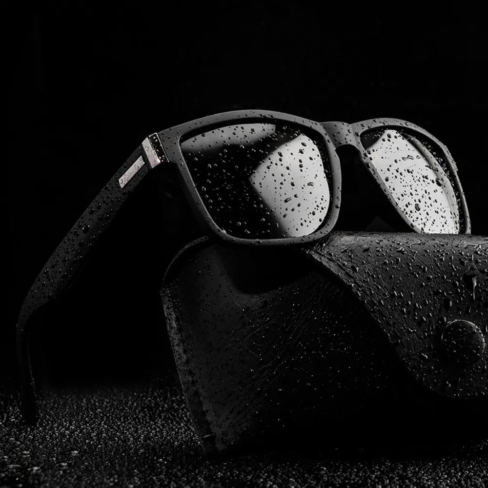 MUSELIFE بولارويد النظارات الشمسية للجنسين مربع خمر نظارات شمسية العلامة التجارية الشهيرة النظارات الشمسية المستقطبة Oculos Feminino