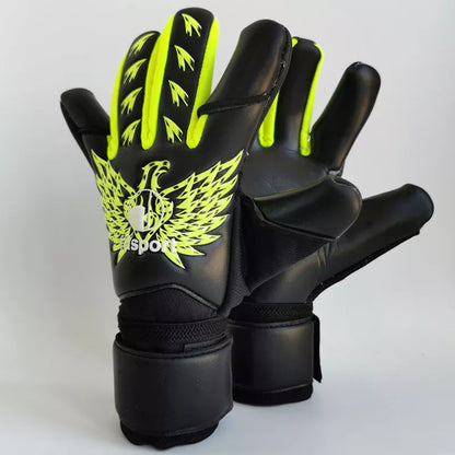 New Predator Football  Soccer Goalkeeper  Gloves  Thicken Latex without Fingersave Non-slipand Wear-Resistant