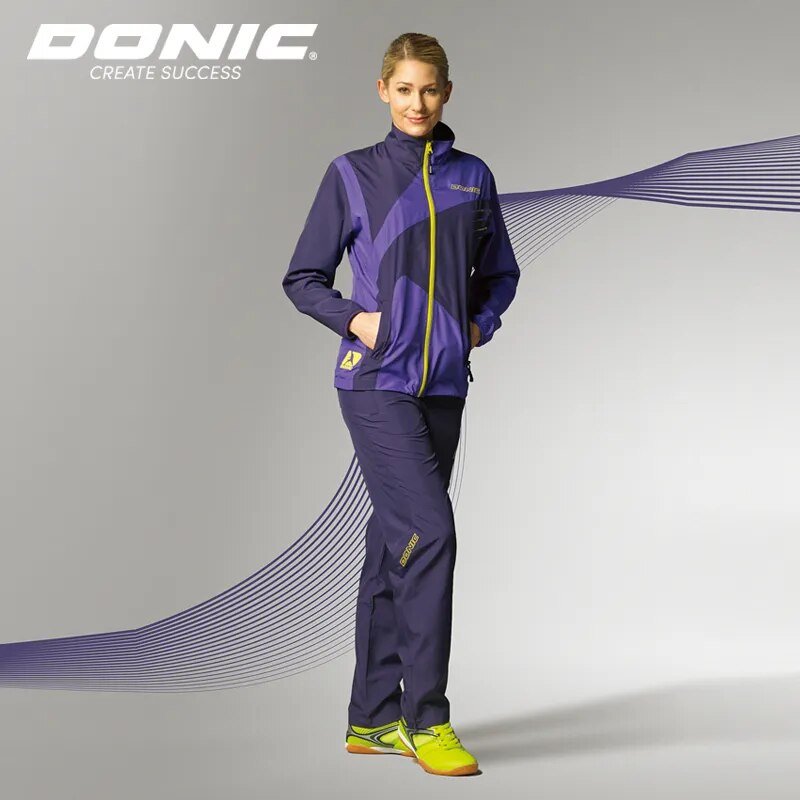 DONIC Table tennis clothes winter sportswear long sleeve ping pong Badminton Sport Jerseys 2021 coats trousers - منصة بي مارت للتسوق الإلكترونيDONIC Table tennis clothes winter sportswear long sleeve ping pong Badminton Sport Jerseys 2021 coats trousers