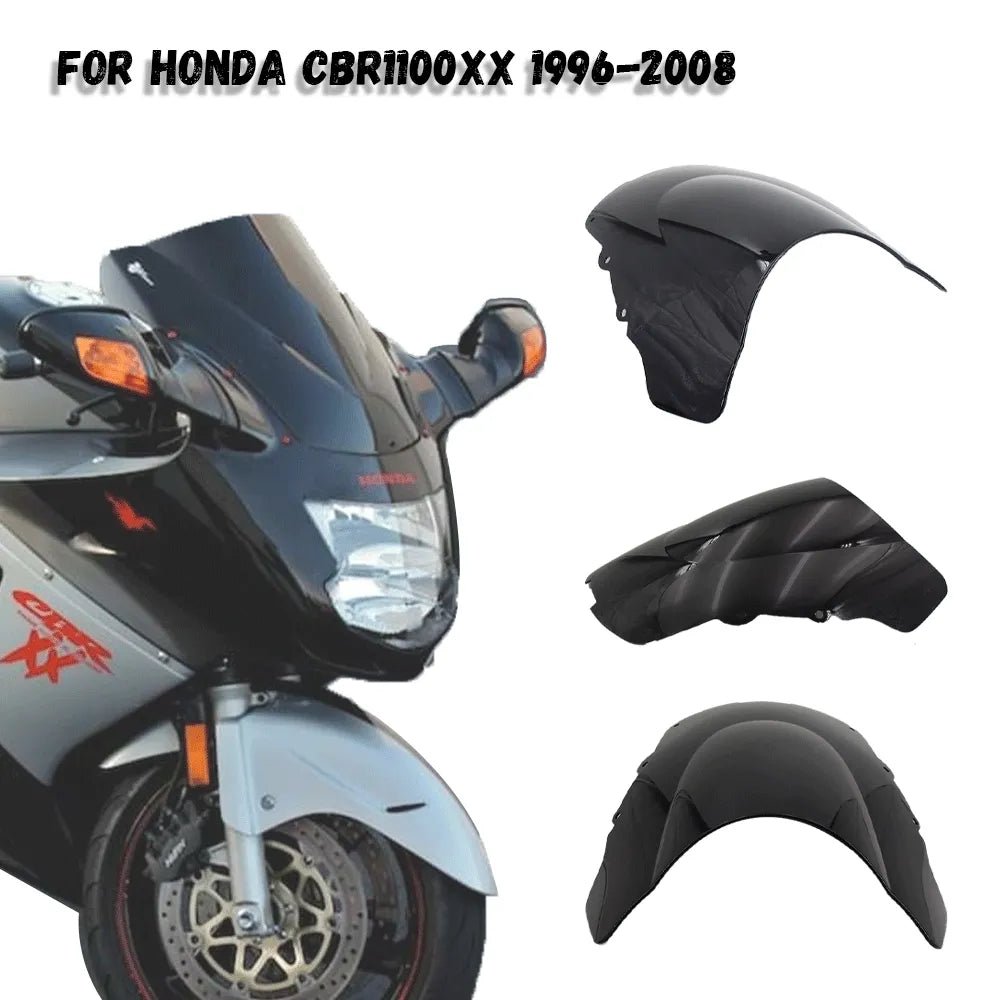 For Honda CBR1100XX CBR 1100XX 1100 1996-2007 Windscreen Windshield Shielda Double Bubble Wind Deflector Motorcycle Accessories - منصة بي مارت للتسوق الإلكترونيFor Honda CBR1100XX CBR 1100XX 1100 1996-2007 Windscreen Windshield Shielda Double Bubble Wind Deflector Motorcycle Accessories